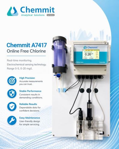 A7417 Online Free Chlorine Analyzer